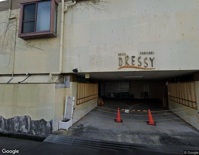 HOTEL DRESSY 裏側からの外観