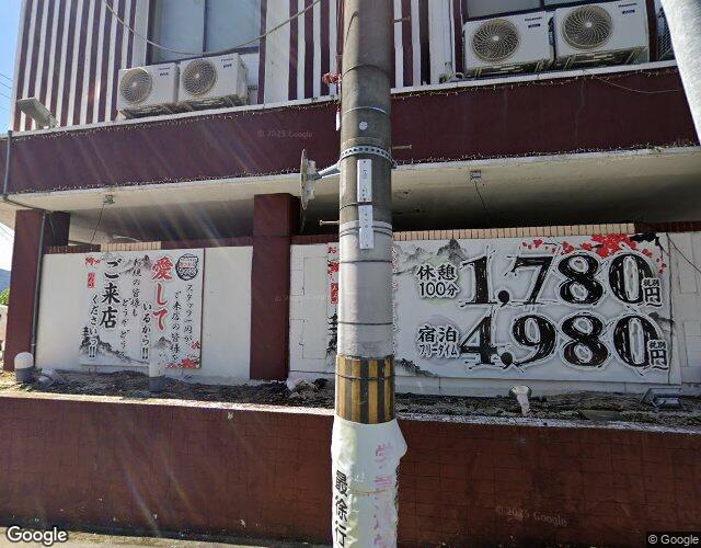 ホテル ファインオリーブ京都山科 裏側からの外観