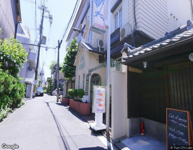 ホテル リバージュ 右側からの外観