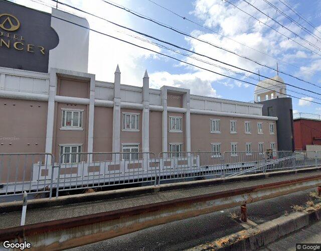 HOTEL AVANCER 高槻店（ホテル アヴァンシア) 裏側からの外観