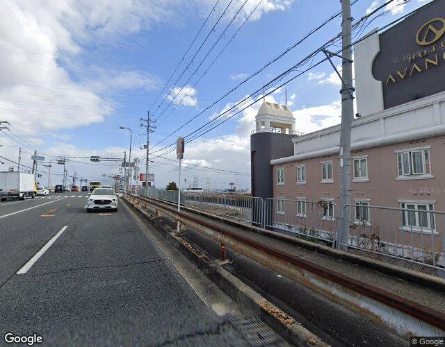 HOTEL AVANCER 高槻店（ホテル アヴァンシア) 右側からの外観