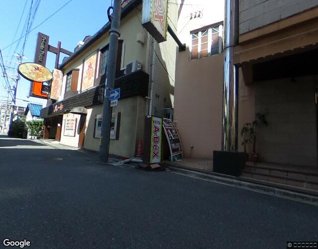 ホテルラブリー布施店(旧アベックス) 裏側からの外観