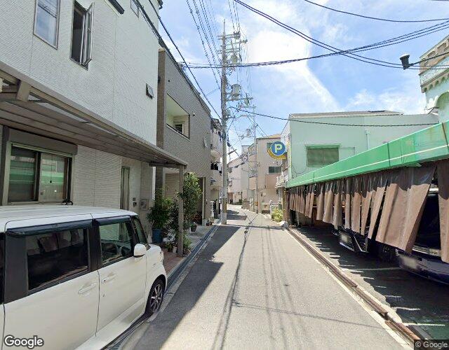 隠宿 凛 住之江（旧おとぼけビーバーパティオ）【スタイリッシュグループ(おとぼけビーバー)】 左側からの外観
