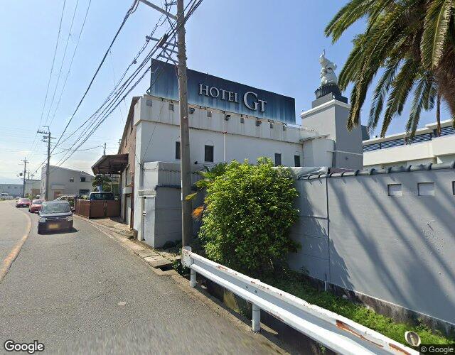 ホテル　Gt（旧ル・テシイア関空店） 裏側からの外観