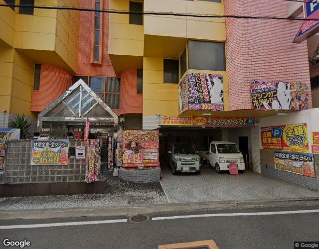 和歌山アロチ ラブホテル ホテル フローレンス 和歌山 裏側からの外観