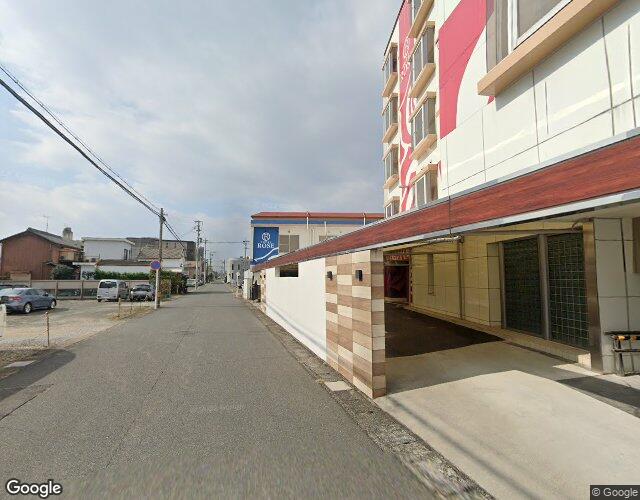 HOTEL ROSE 金華の湯 左側からの外観