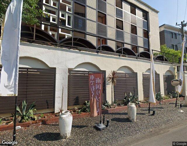 HOTEL ASIA 裏側からの外観
