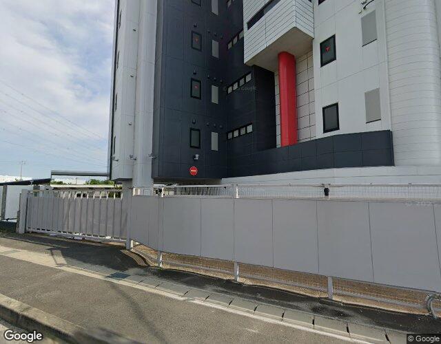 HOTEL MYTH 春日井(ホテル マイス カスガイ) 裏側からの外観