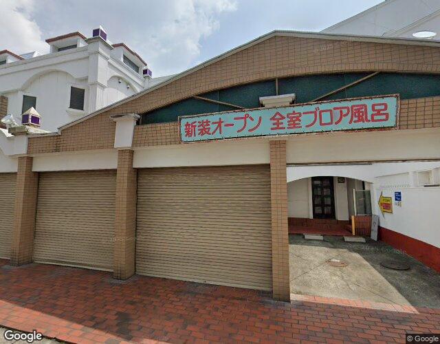ホテル ミユキ 裏側からの外観