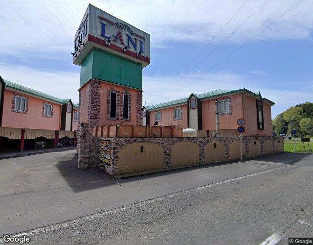 ホテル LANI 裏側からの外観