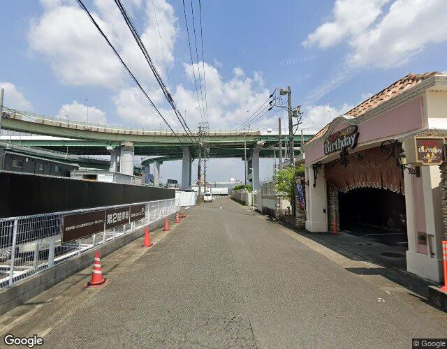 HOTEL Birthday 楠店 右側からの外観