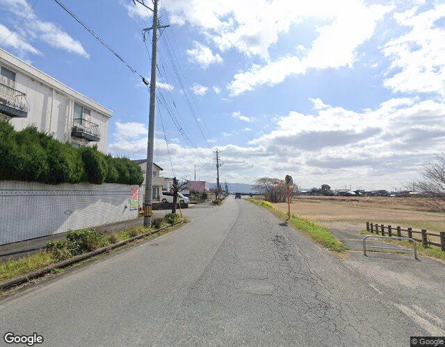 ホテル JustTime甘木 裏側からの外観
