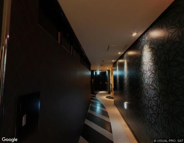 HOTEL 恋するピエロ 裏側からの外観