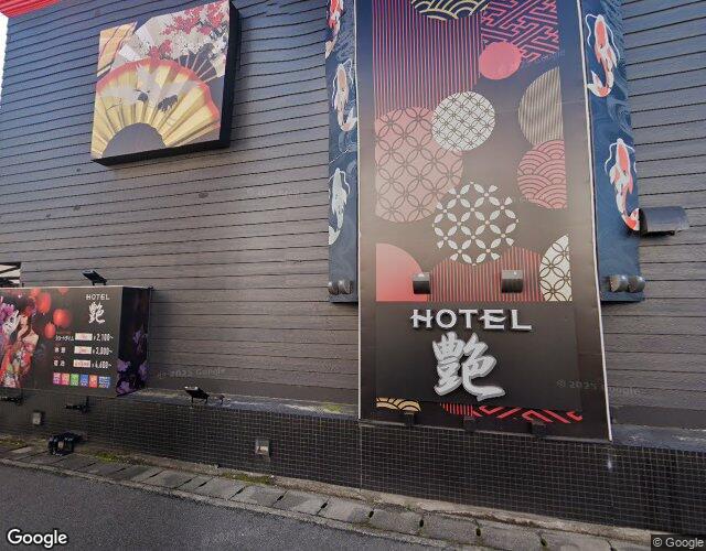 艶【SLP HOTELS GROUP】 裏側からの外観