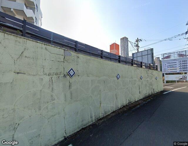 ホテル ココナッツリゾート アミー 鹿児島 裏側からの外観