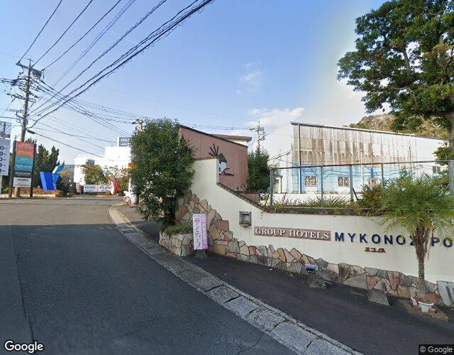 ホテル ココナッツリゾート アミー 鹿児島 左側からの外観