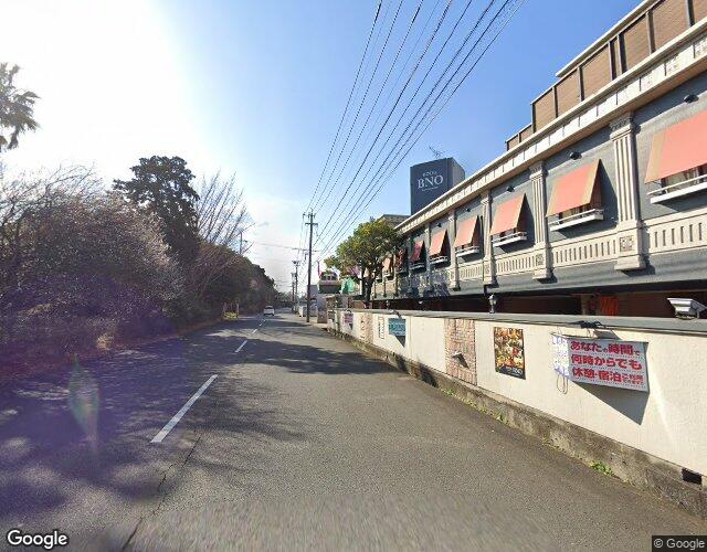 ホテル バナナ温泉 裏側からの外観