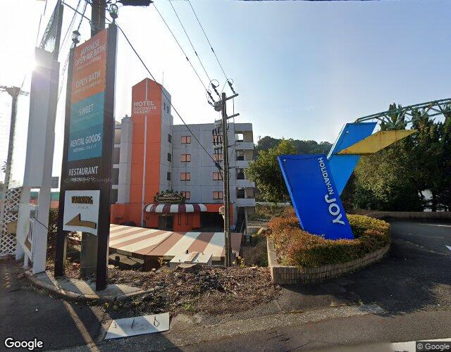 ホテル ココナッツリゾート マリーナ 鹿児島 裏側からの外観