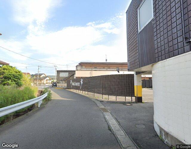 No1ホテル 裏側からの外観