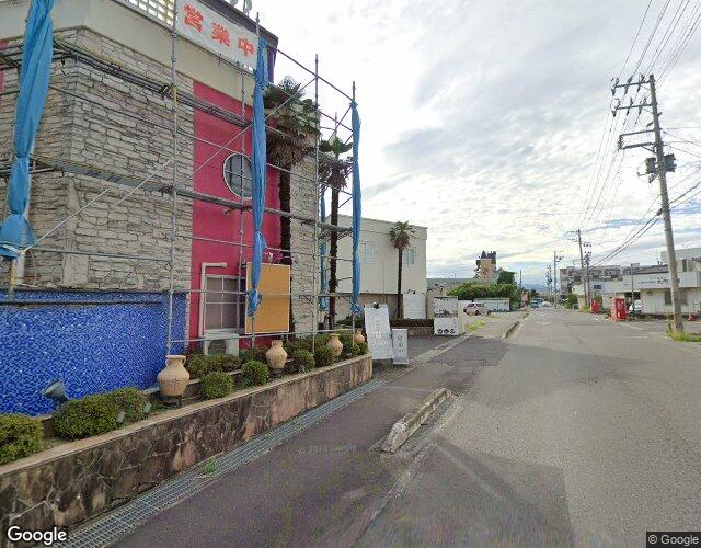 ホテル ラビオス スウィーティー 左側からの外観
