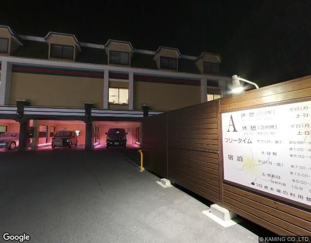 ホテル マラケシュ 裏側からの外観