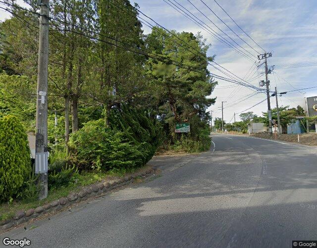 ホテル バンベール 裏側からの外観