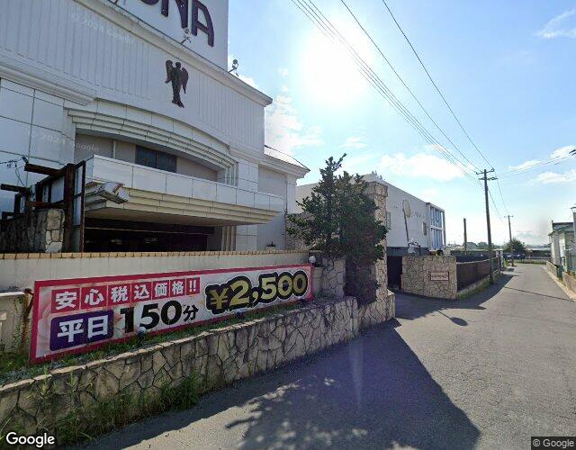 ホテル ルナ 右側からの外観