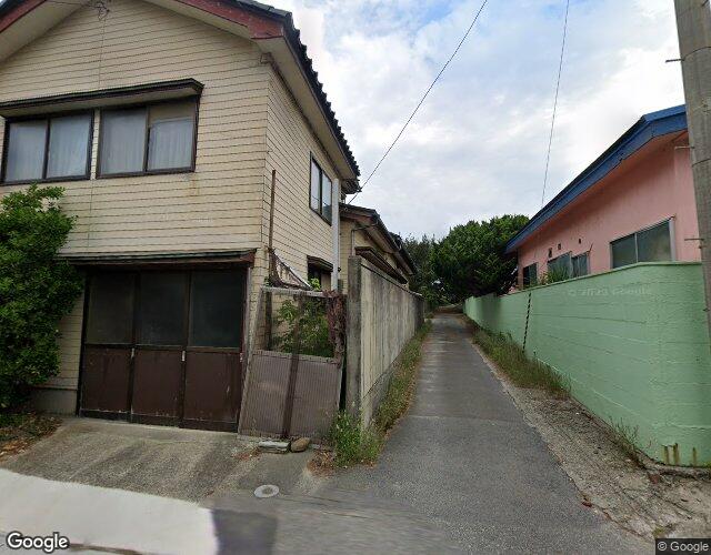夕陽 左側からの外観