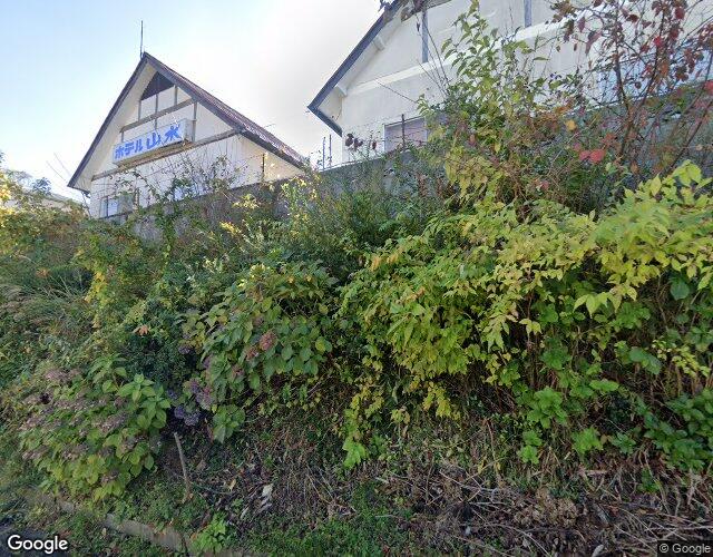 HOTEL SANSUI 裏側からの外観