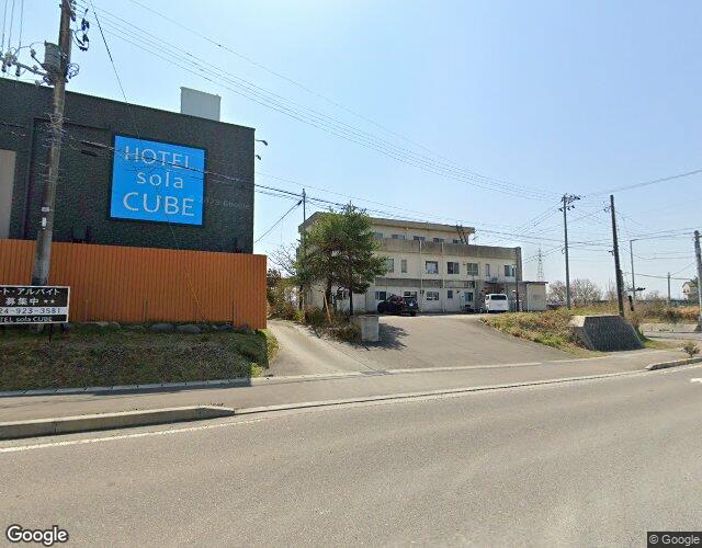 sola CUBE 裏側からの外観