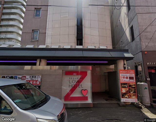 ラヴホテル Zの外観