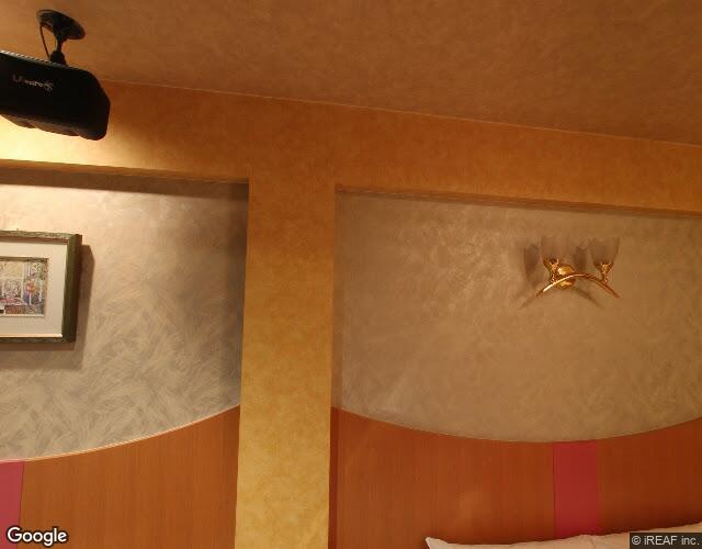 ホテル かわぞえ 裏側からの外観