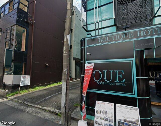 QUE常磐町（旧ケイズ常磐町） 裏側からの外観