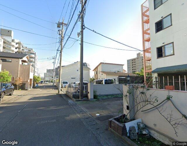 マリンシティ 裏側からの外観