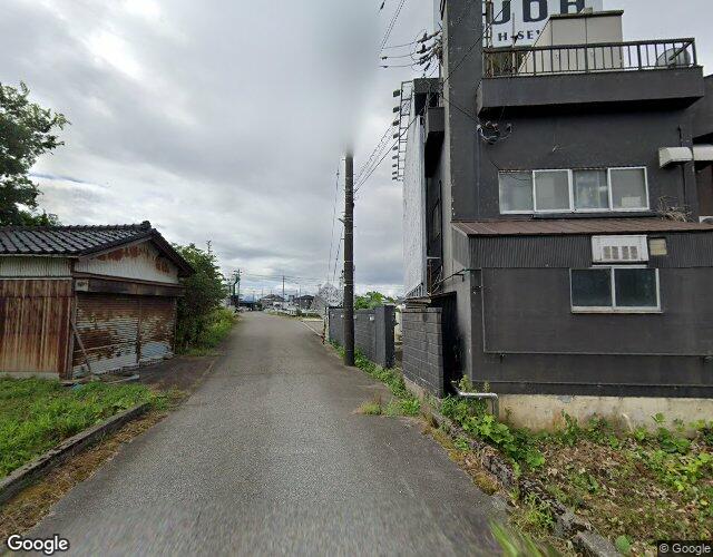 ホテルNUDA富山高岡 裏側からの外観