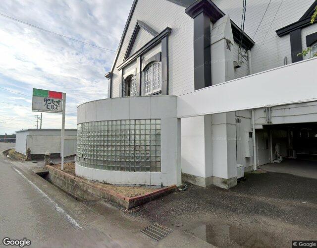 ホテル サンセットヒルズ 裏側からの外観
