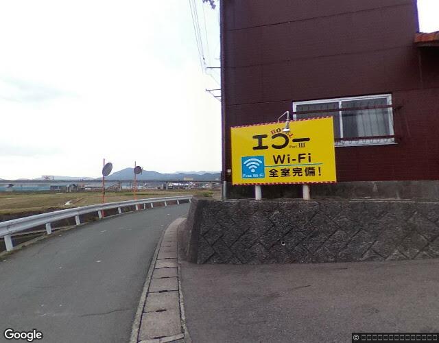 Rest Hotel エコー 左側からの外観