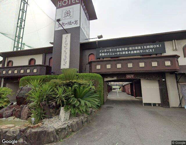 ホテル 天使の隠れ家 今治店の外観