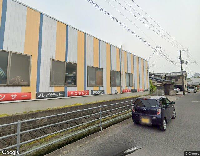 ホテル 天使の隠れ家 今治店 裏側からの外観