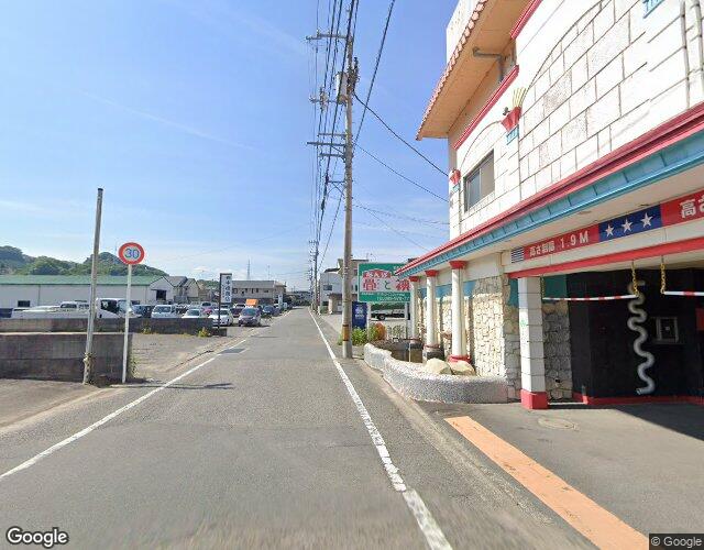 ホテル アメリカン 裏側からの外観