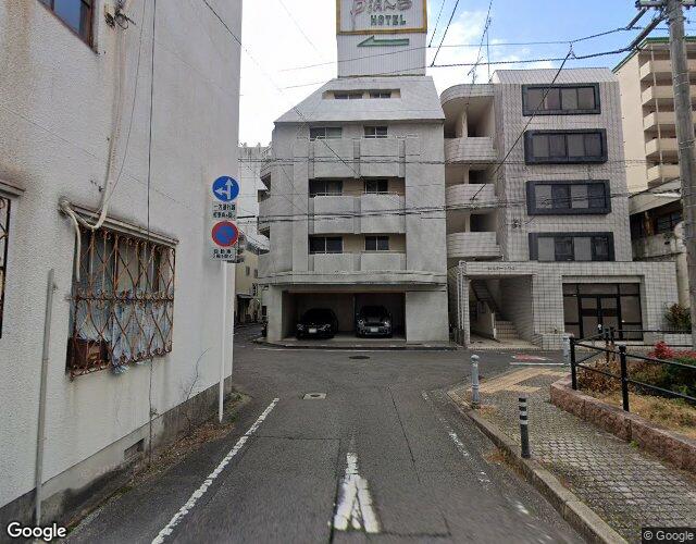ホテル ピアノ 裏側からの外観