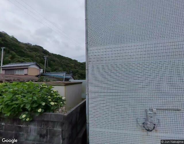 大山岬 裏側からの外観