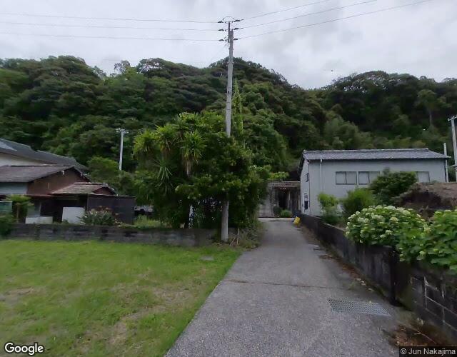 大山岬 右側からの外観