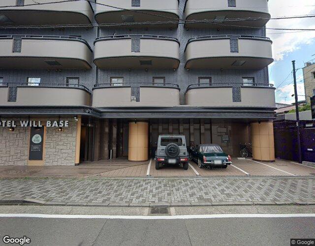 HOTEL WILL BASE鶴見 裏側からの外観