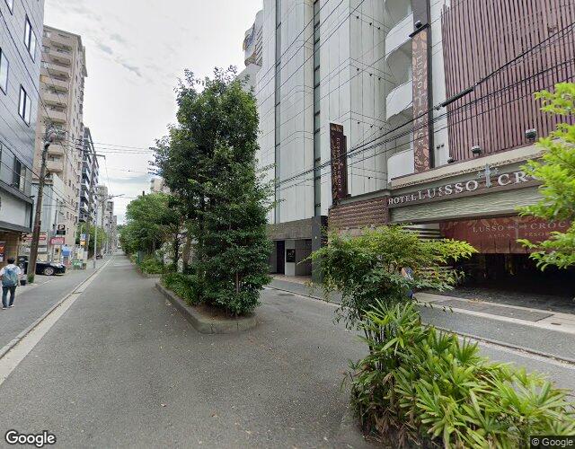 HOTEL CANTI 裏側からの外観