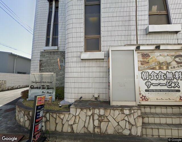 ホテル クイーンズタウンpart1 裏側からの外観
