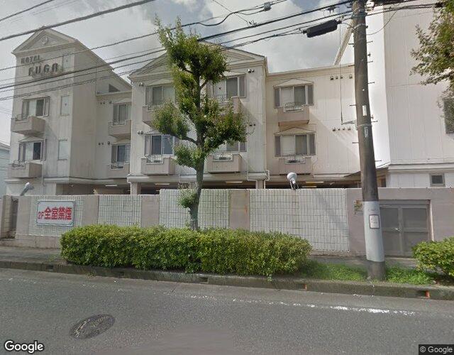 RESORT HOTEL FUGA小田原店 裏側からの外観