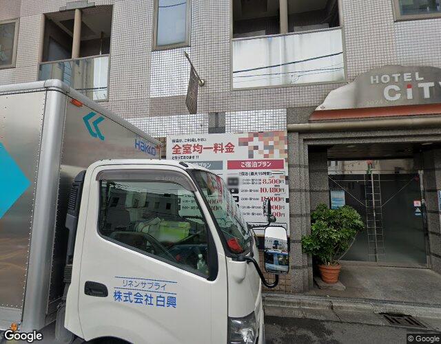 HOTEL City 左側からの外観