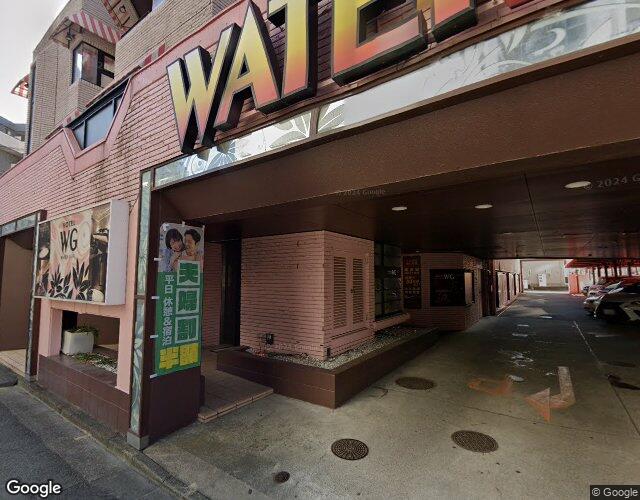 HOTEL ウォーターゲート相模原 裏側からの外観