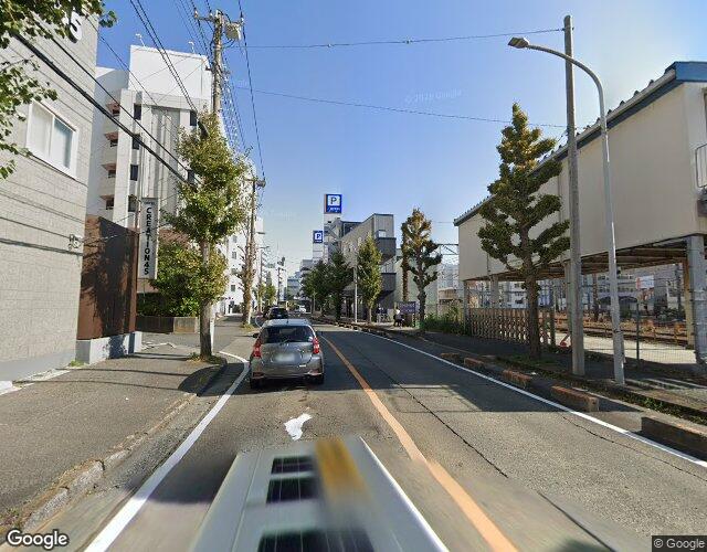 ホテル クリエーション45° 右側からの外観